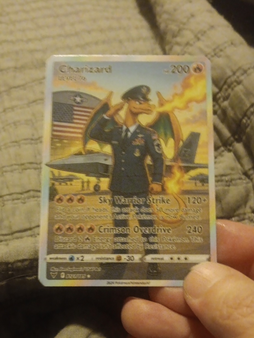 Charizard Holo Foil Trading Card - Charizard (Orange)